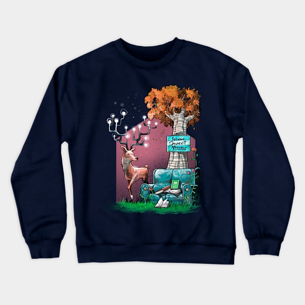 Home, Sweet Home Crewneck Sweatshirt by Moi Escudero